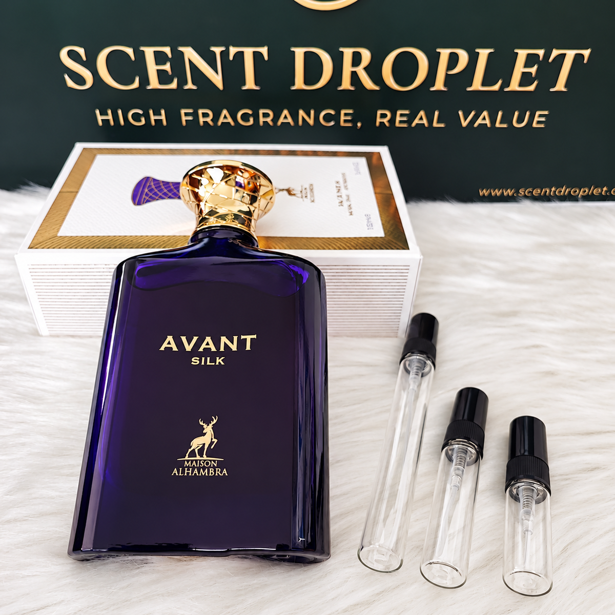 Avant Silk by Maison Alhambra EDP (Decant)