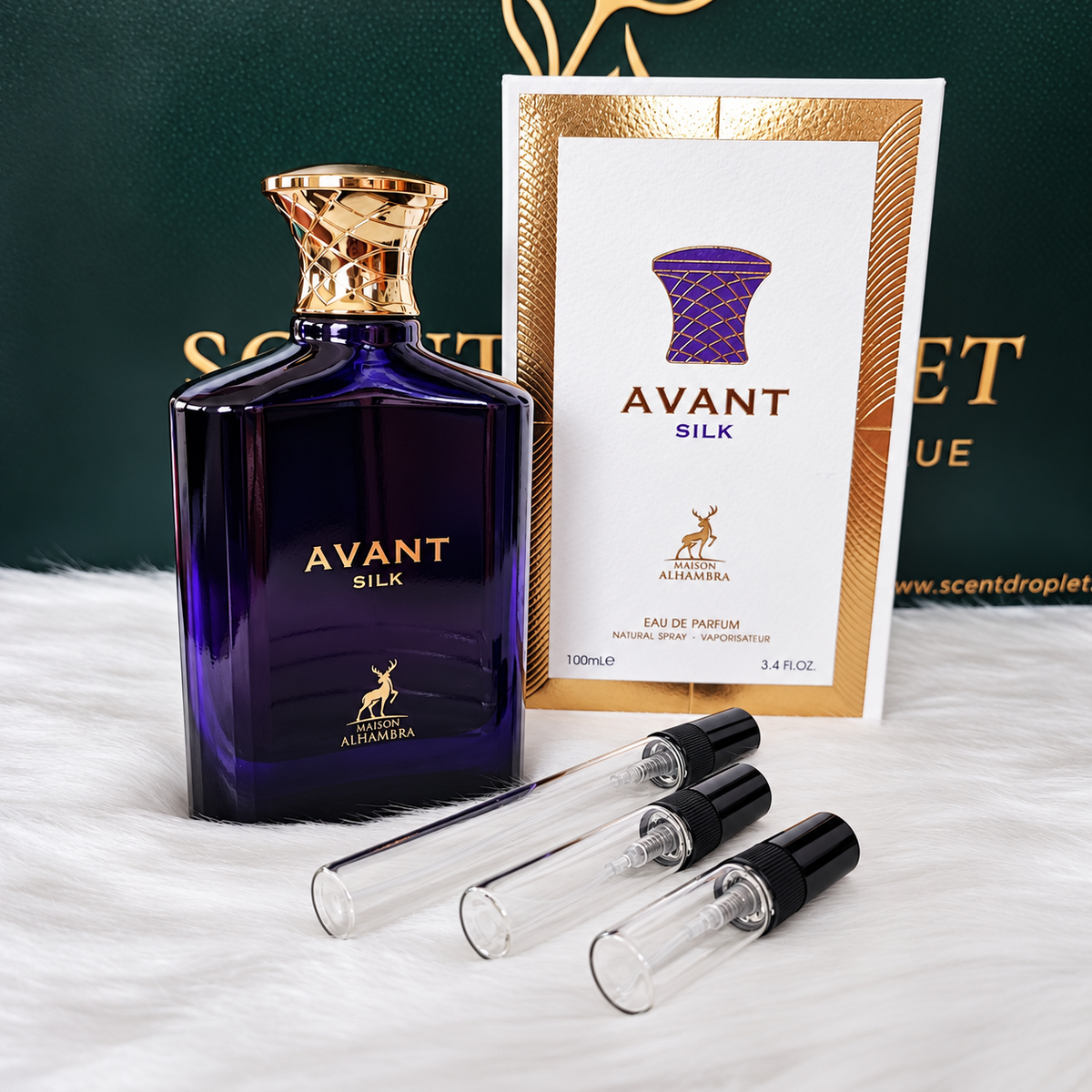 Avant Silk by Maison Alhambra EDP (Decant)