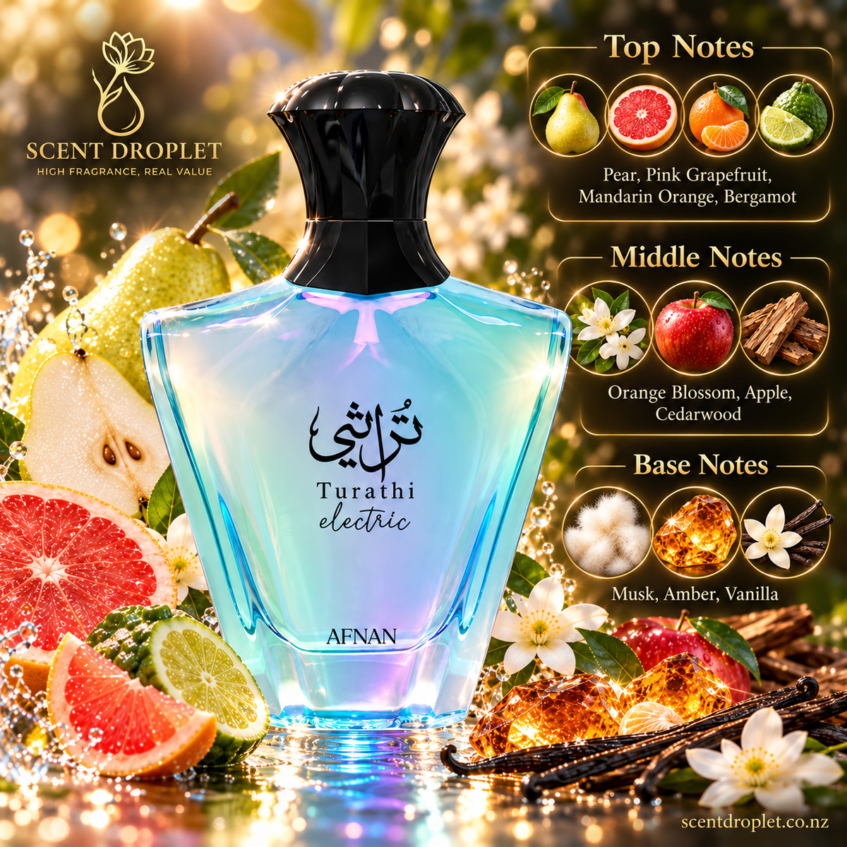 Turathi Electric by Afnan EDP (Decant)