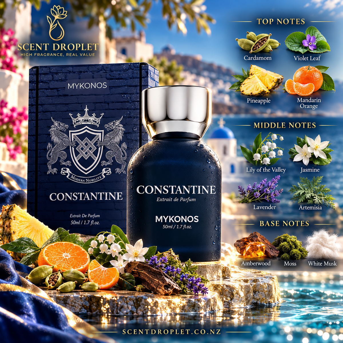 Constantine by Mykonos Extrait (Decant)