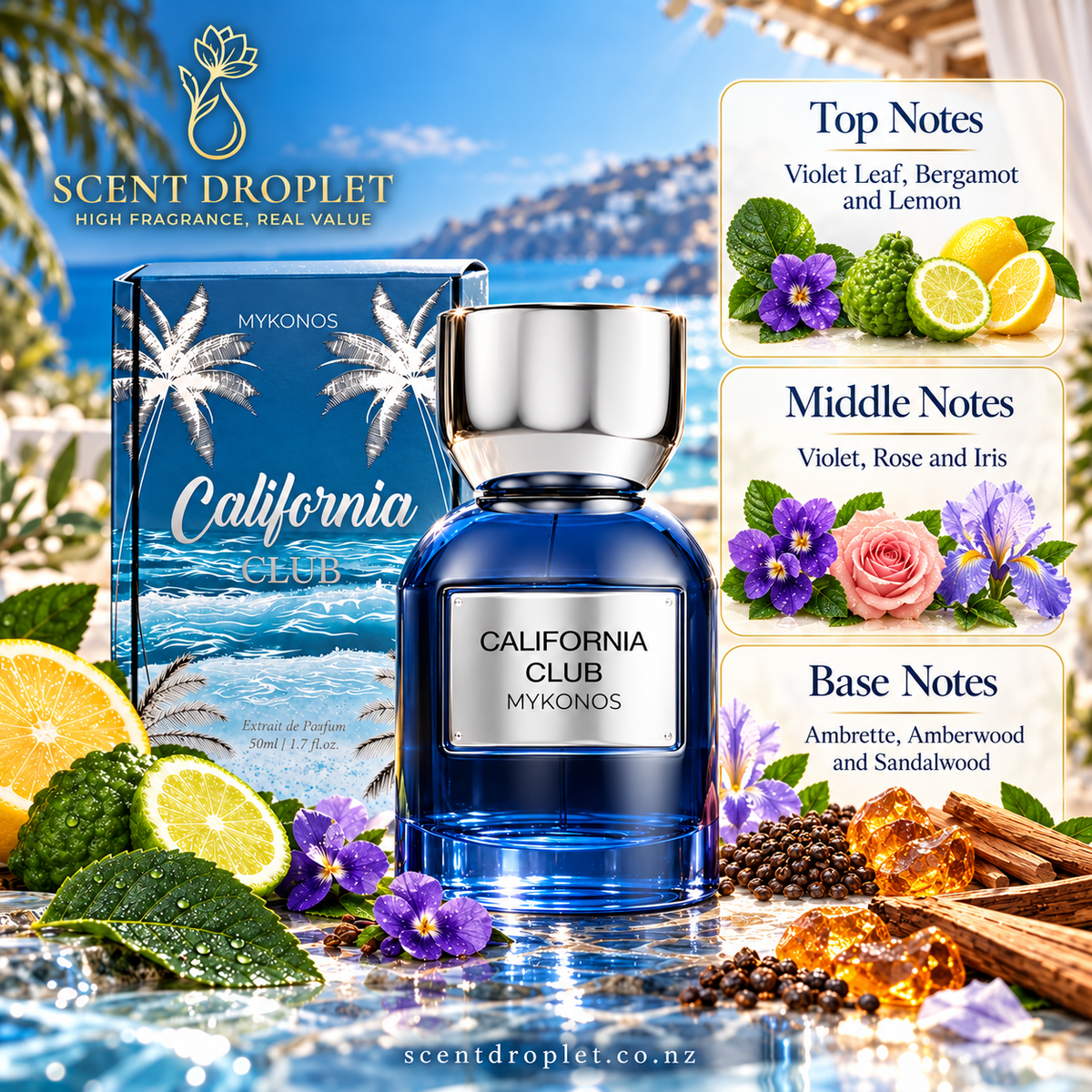 California Club by Mykonos Extrait (Decant)