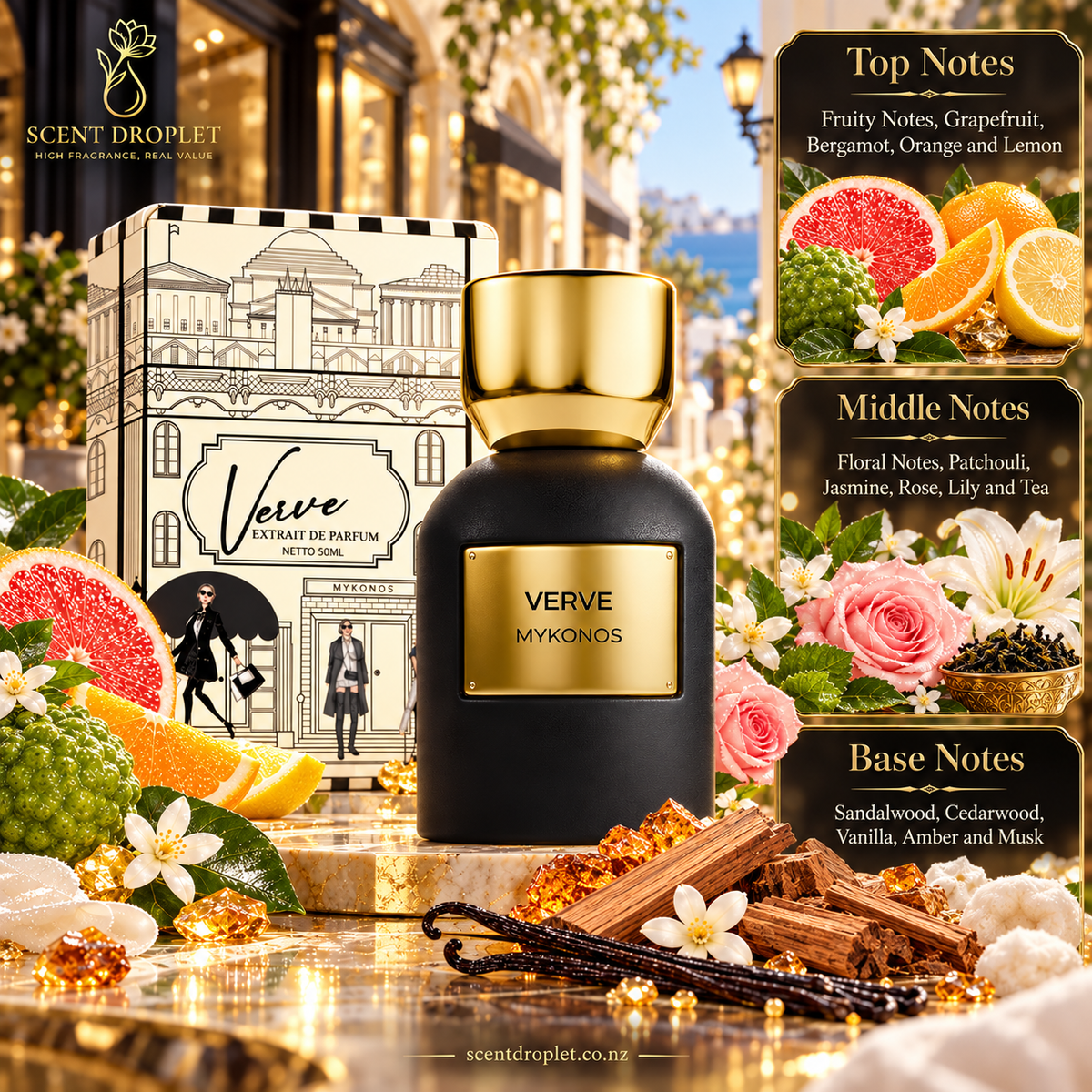 Verve by Mykonos Extrait (Decant)