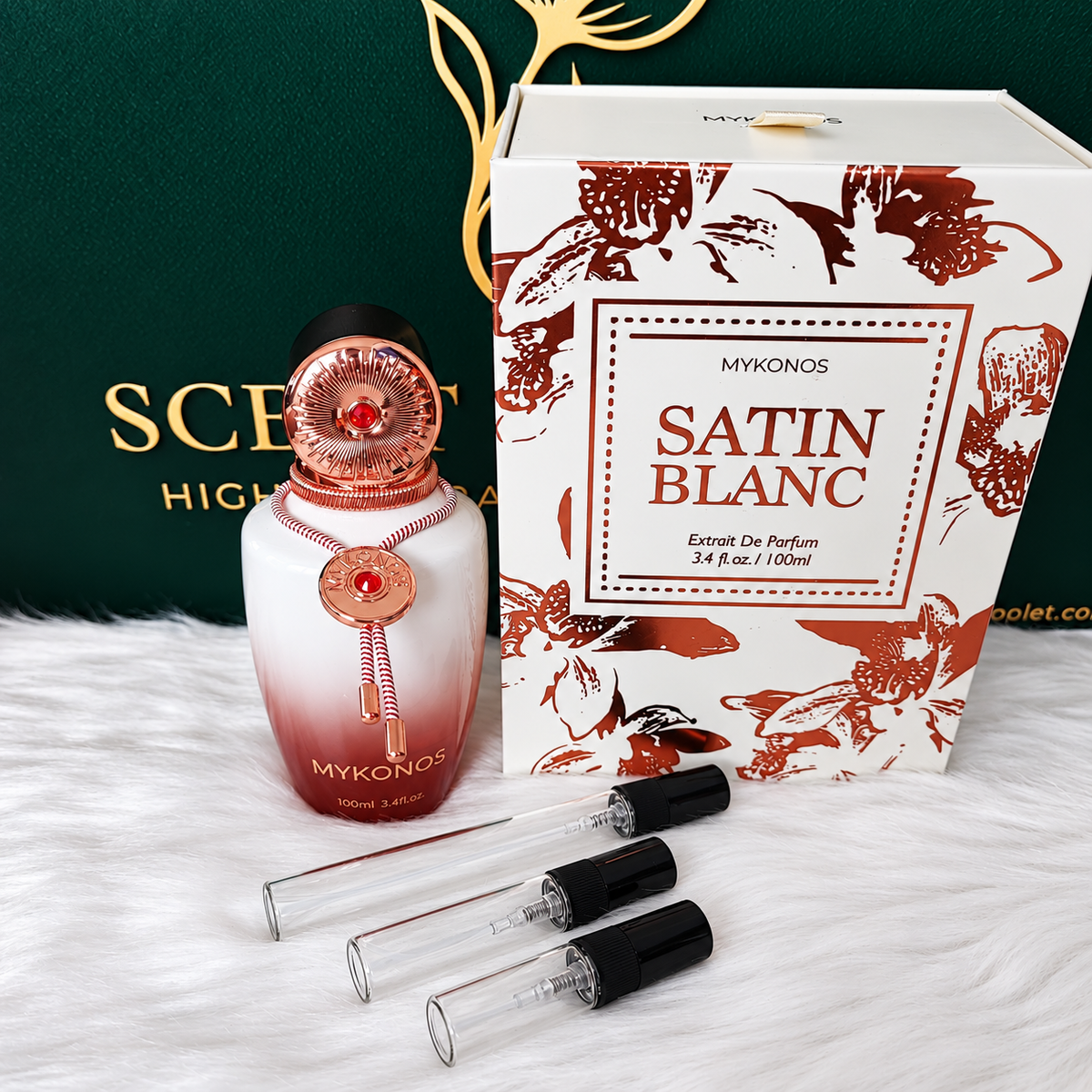 Satin Blanc by Mykonos Extrait (Decant)