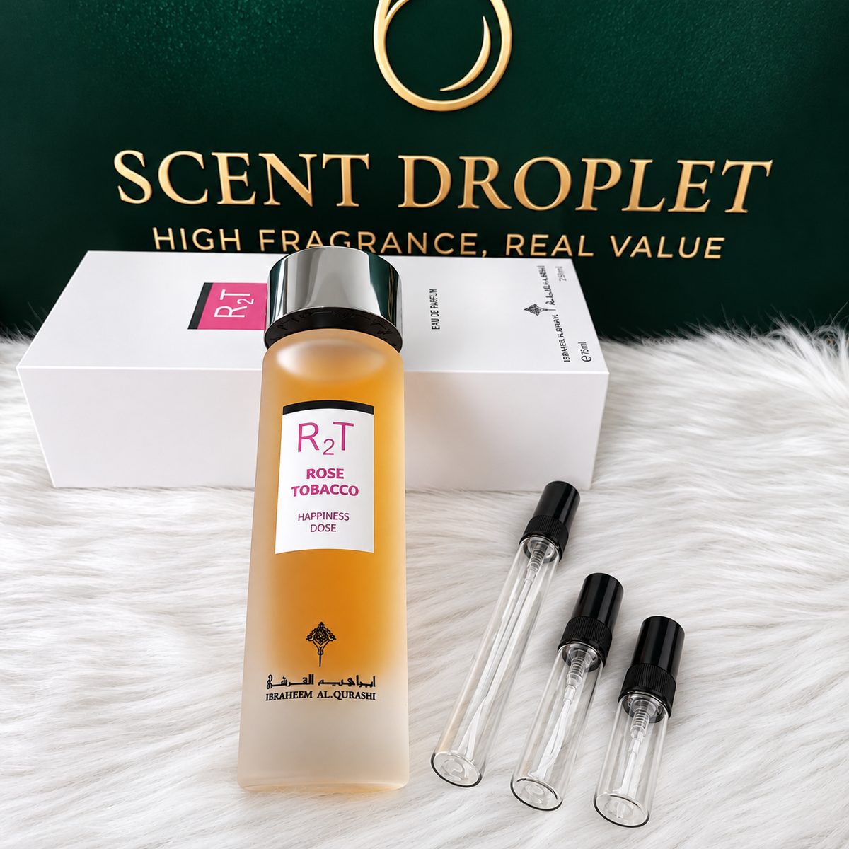 Rose Tobacco by Ibraheem Al Qurashi EDP (Decant)