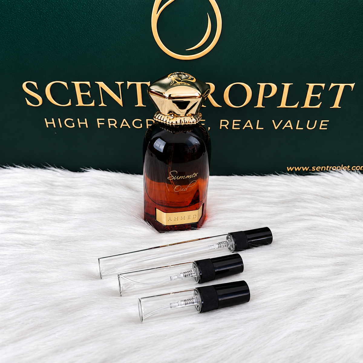 Summer Oud by Ahmed Al Maghribi Extrait (Decant)