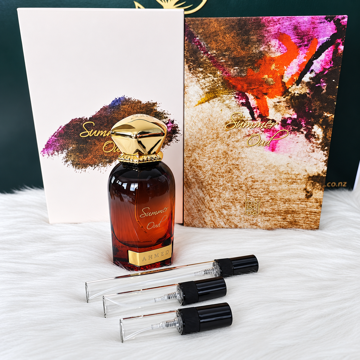 Summer Oud by Ahmed Al Maghribi Extrait (Decant)