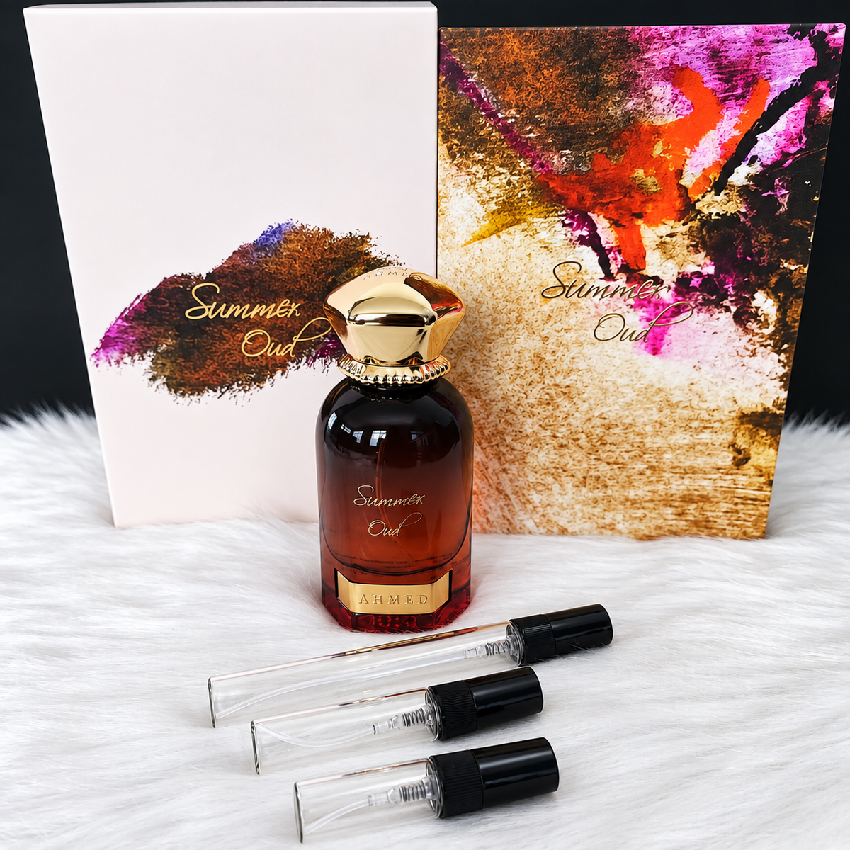 Summer Oud by Ahmed Al Maghribi Extrait (Decant)
