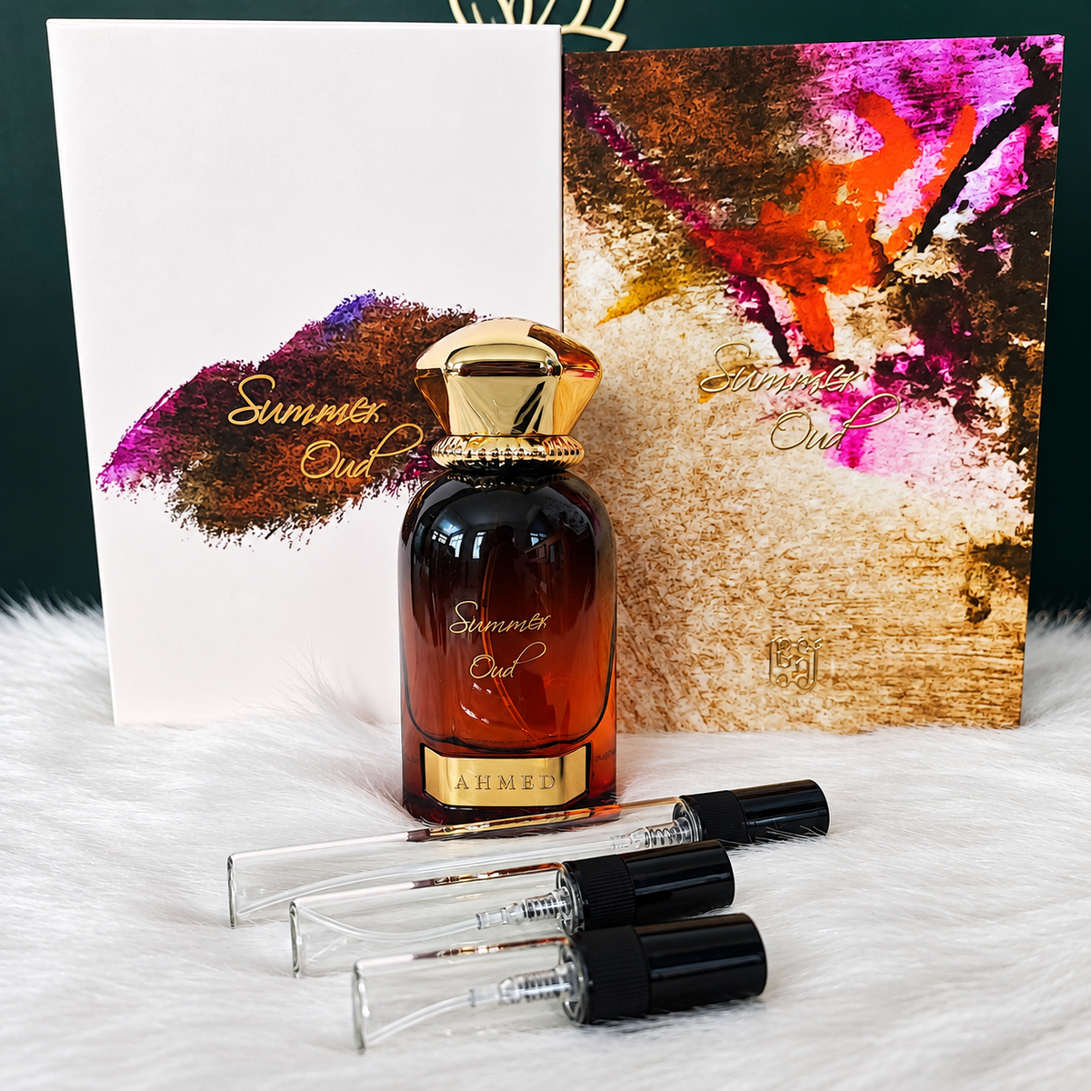 Summer Oud by Ahmed Al Maghribi Extrait (Decant)