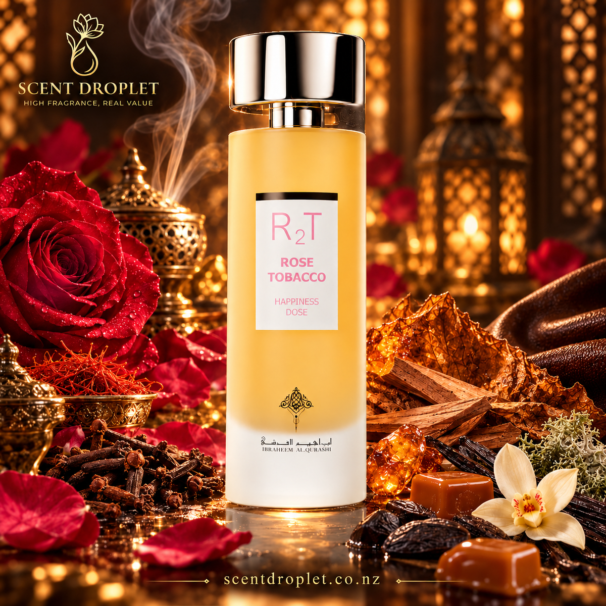 Rose Tobacco by Ibraheem Al Qurashi EDP (Decant)