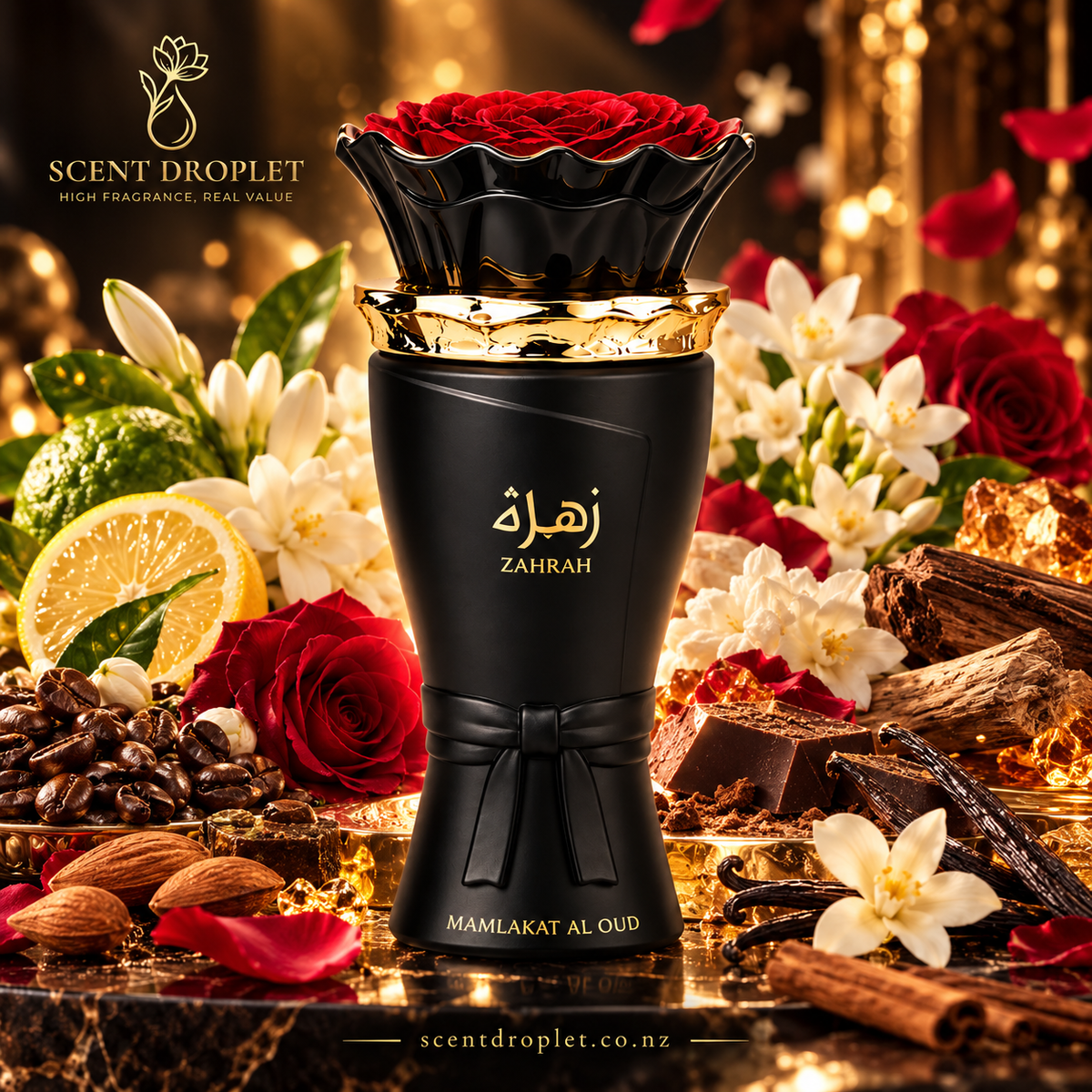 Zahrah Velvet Affair by Mamlakat Al Oud EDP (Decant)