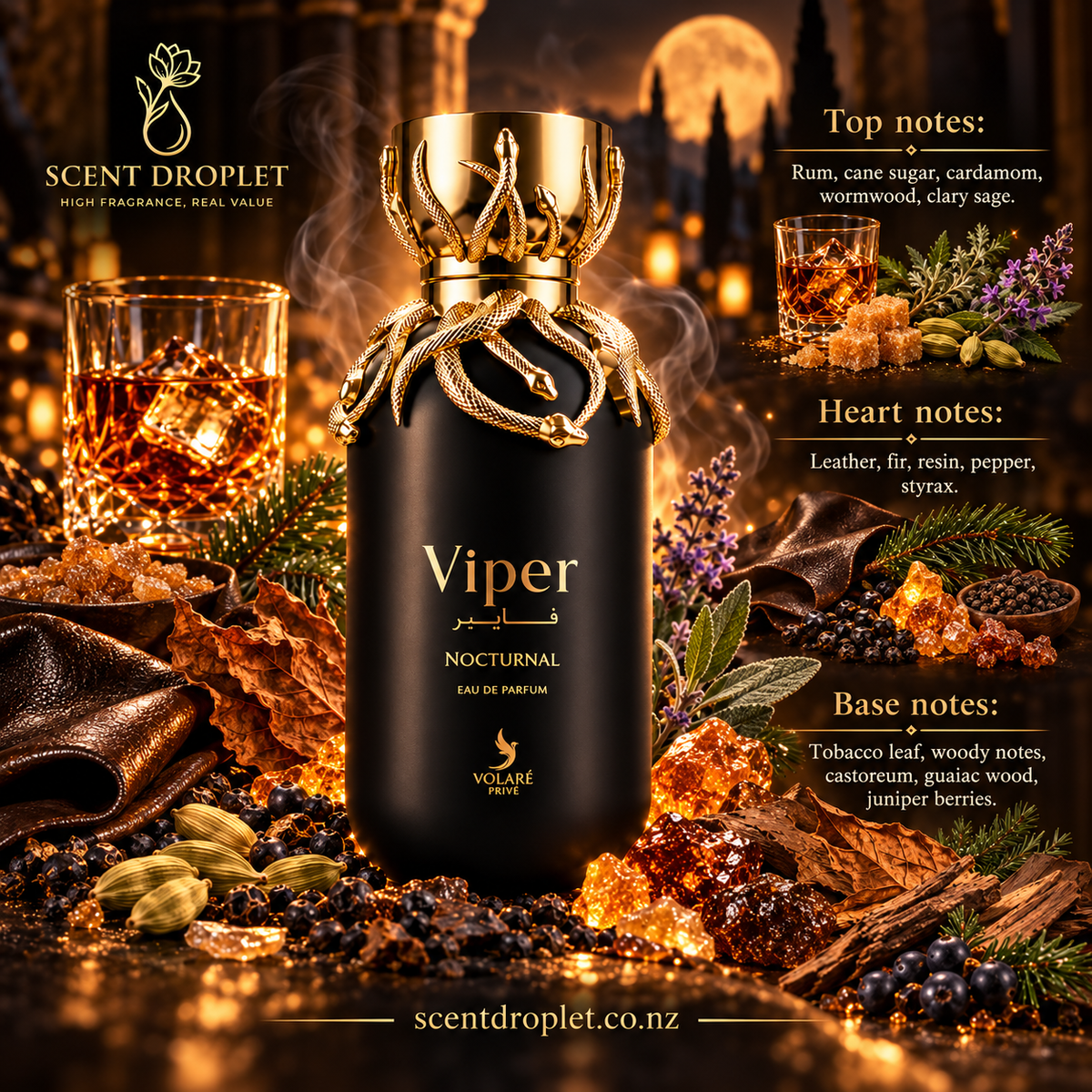 Viper Nocturnal by Volare EDP (Decant)