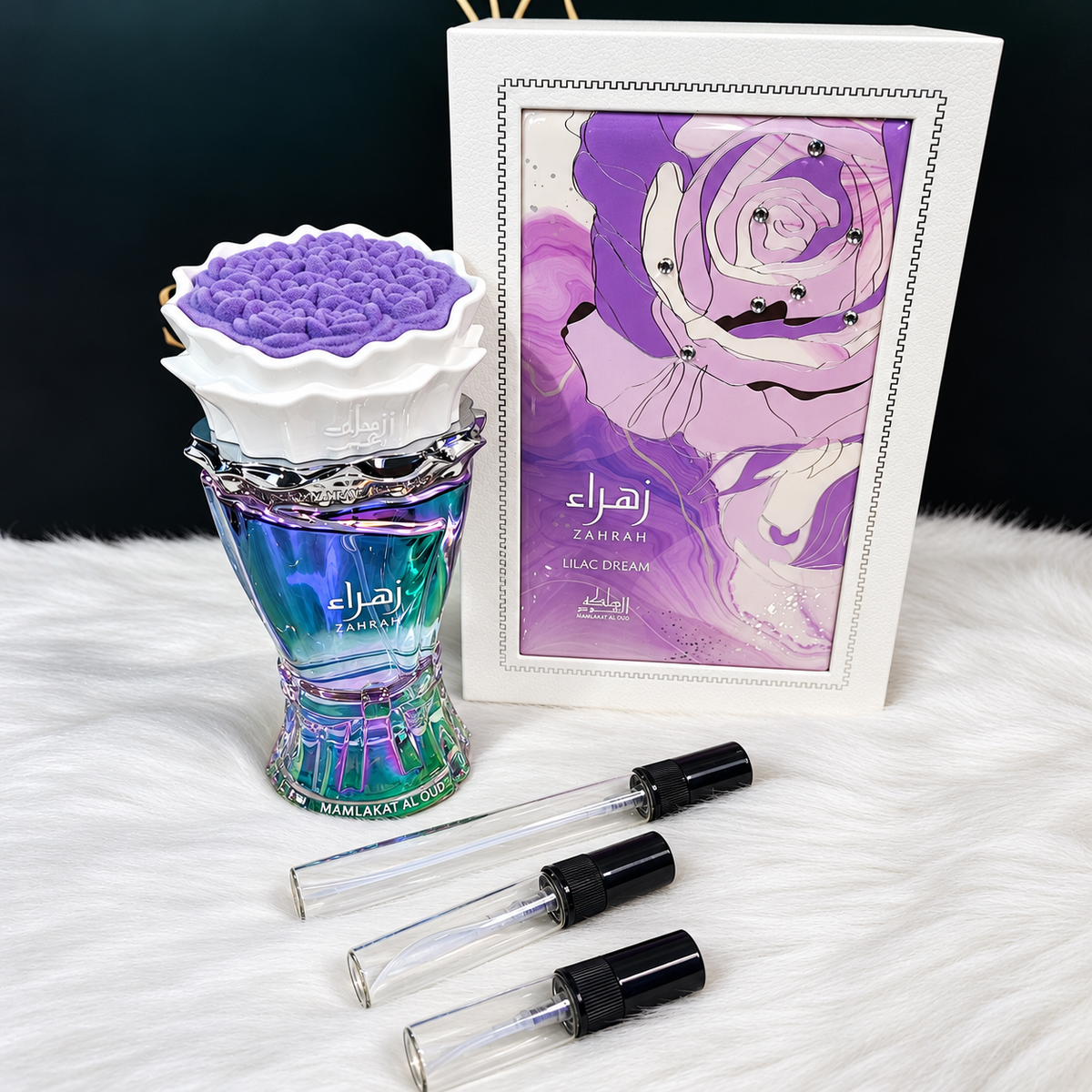 Zahrah Lilac Dream by Mamlakat Al Oud EDP (Decant)