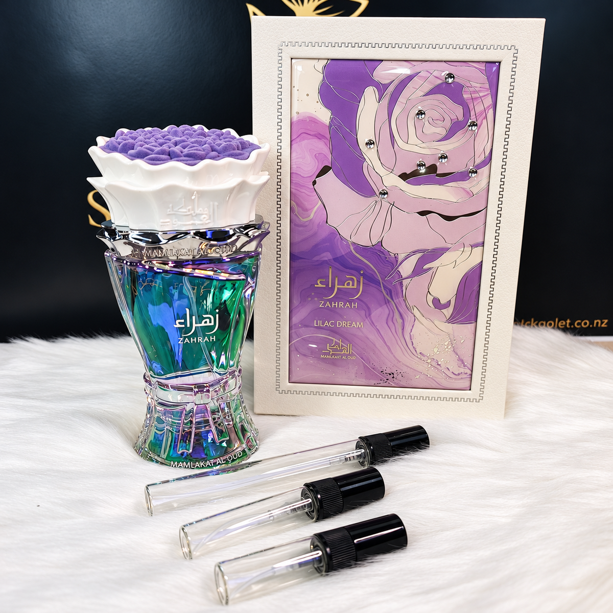 Zahrah Lilac Dream by Mamlakat Al Oud EDP (Decant)