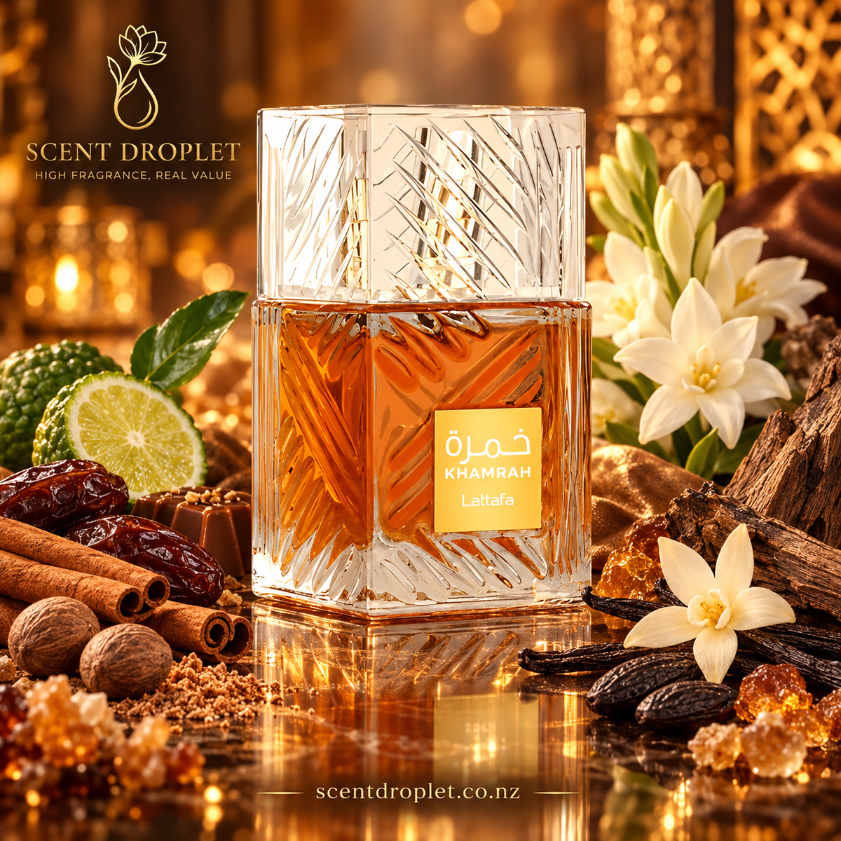 Khamrah by Lattafa Eau De Parfum (Decant)