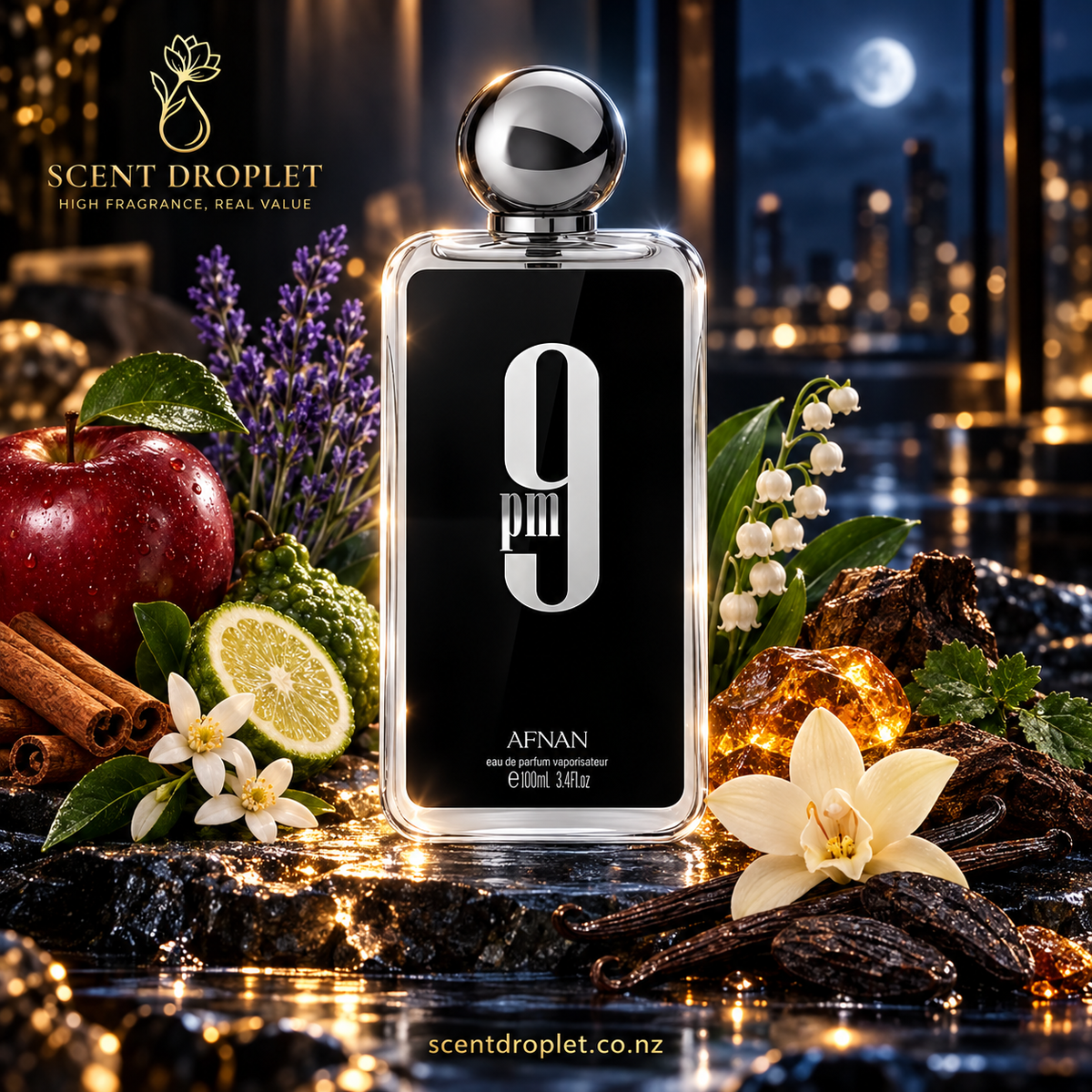 Afnan 9PM Eau De Parfum for Men (Decant)