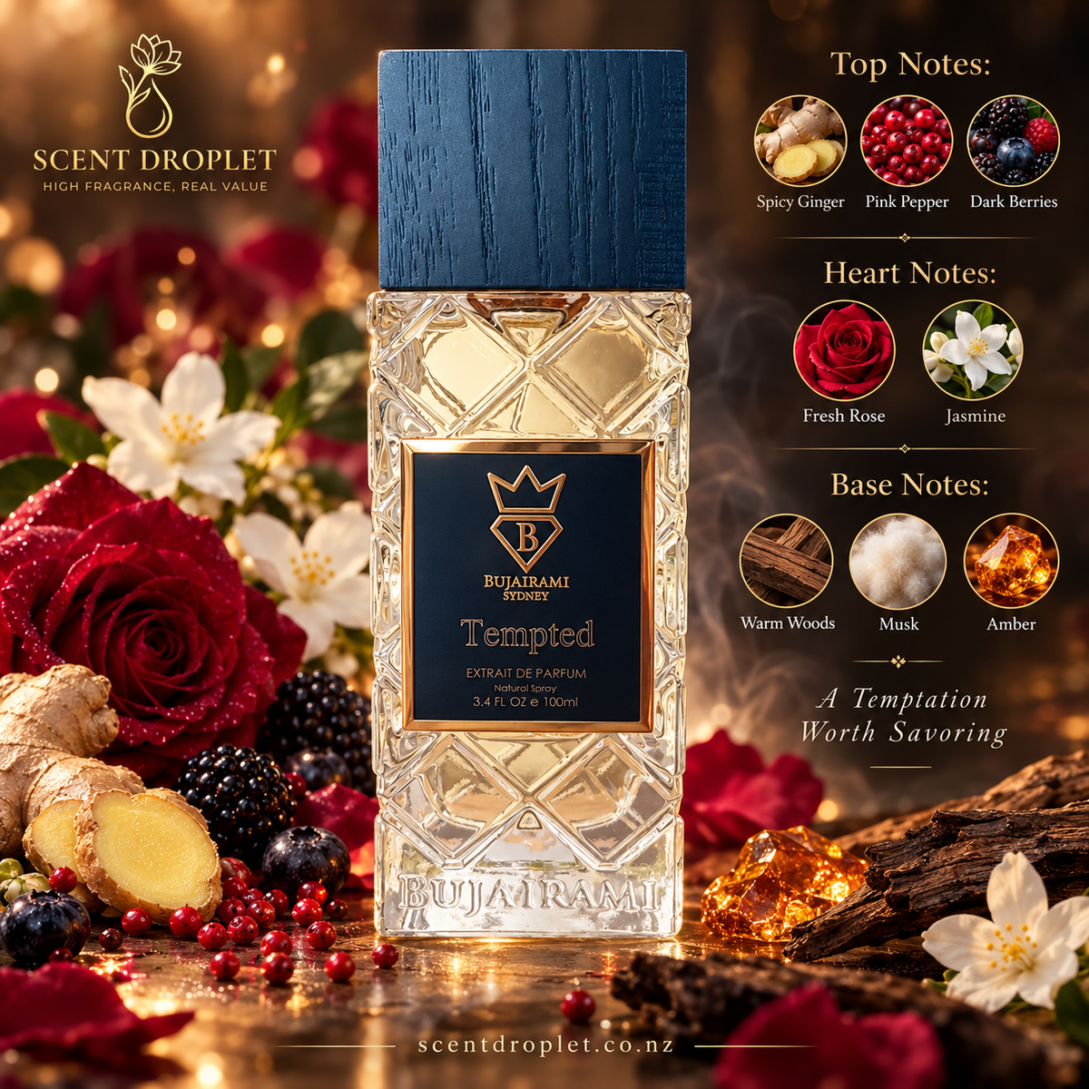 Tempted by Bujairami Extrait (Decant)
