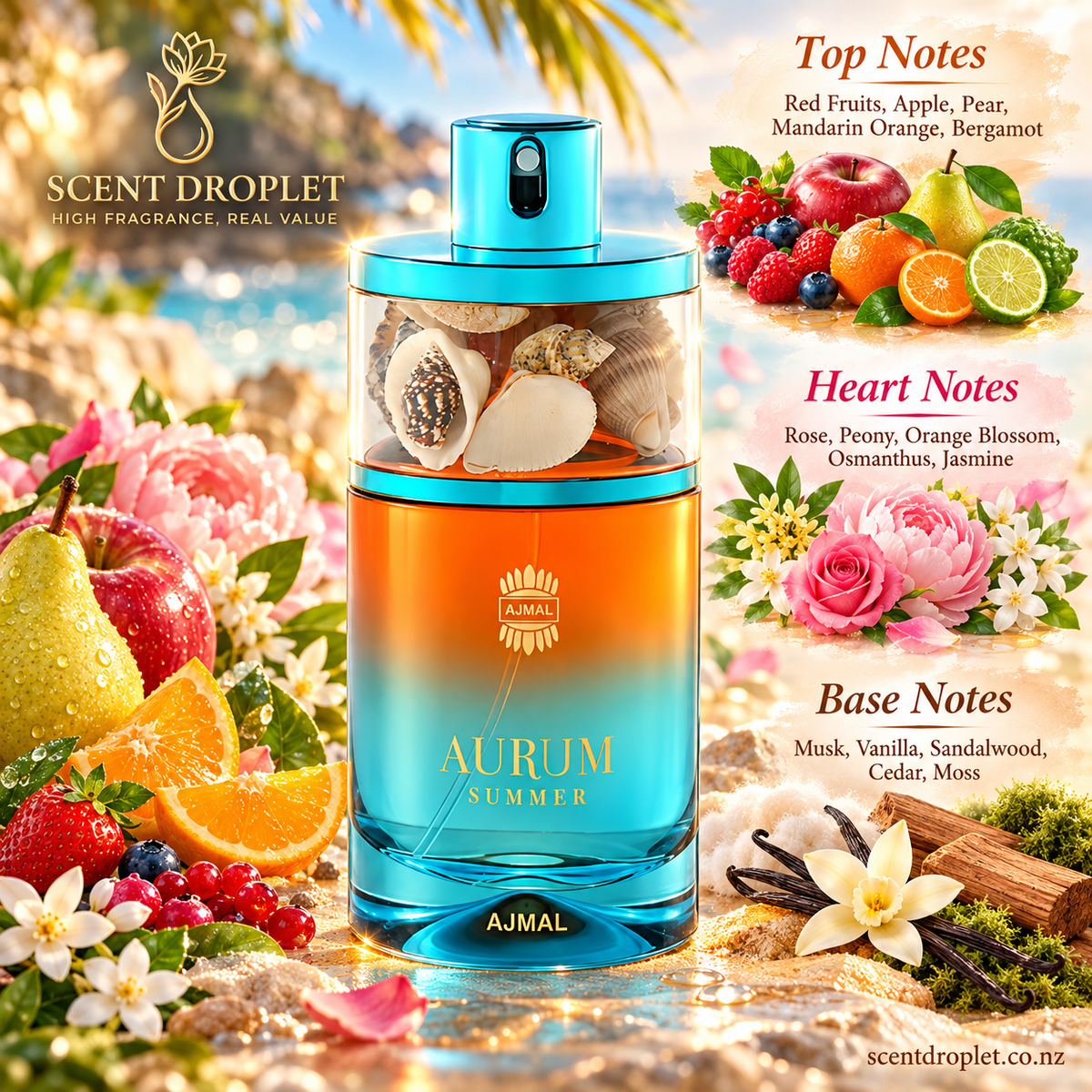 Aurum Summer by Ajmal EDP (Decant)