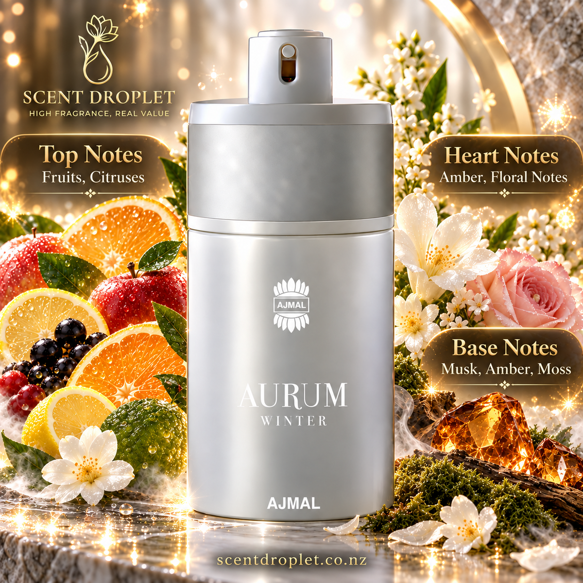 Aurum Winter by Ajmal EDP (Decant)