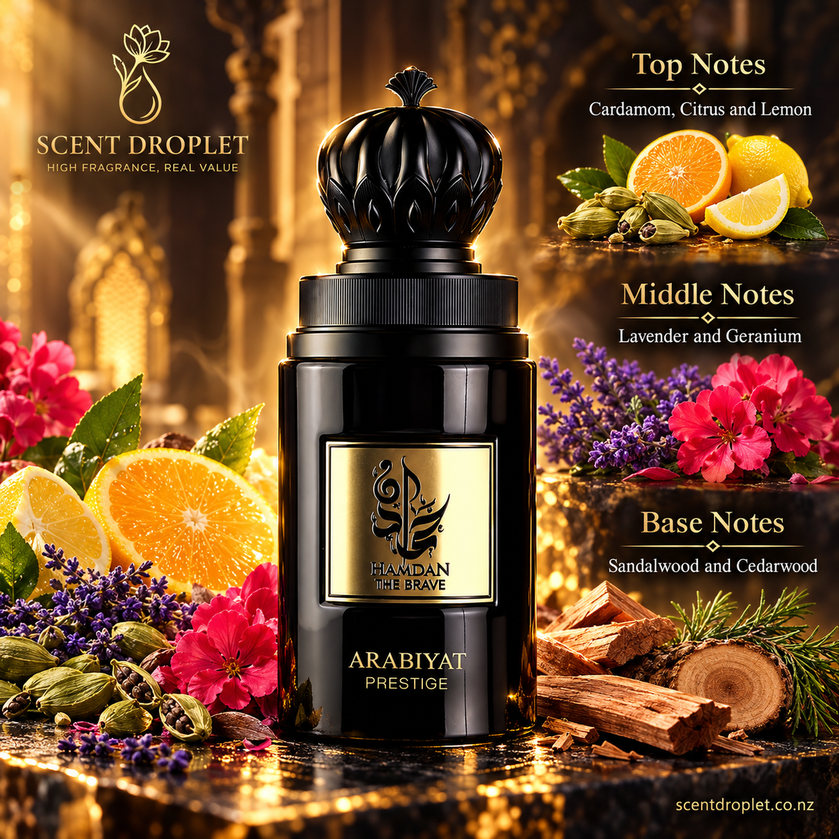 Hamdan the Brave by Arabiyat Prestige EDP (Decant)