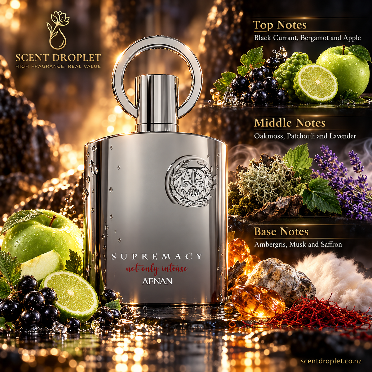 Supremacy Not Only Intense by Afnan Extrait (Decant)