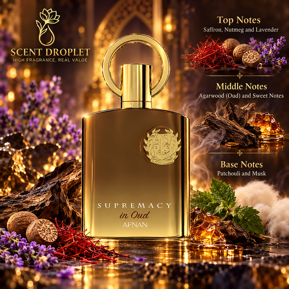 Supremacy In Oud by Afnan Extrait (Decant)