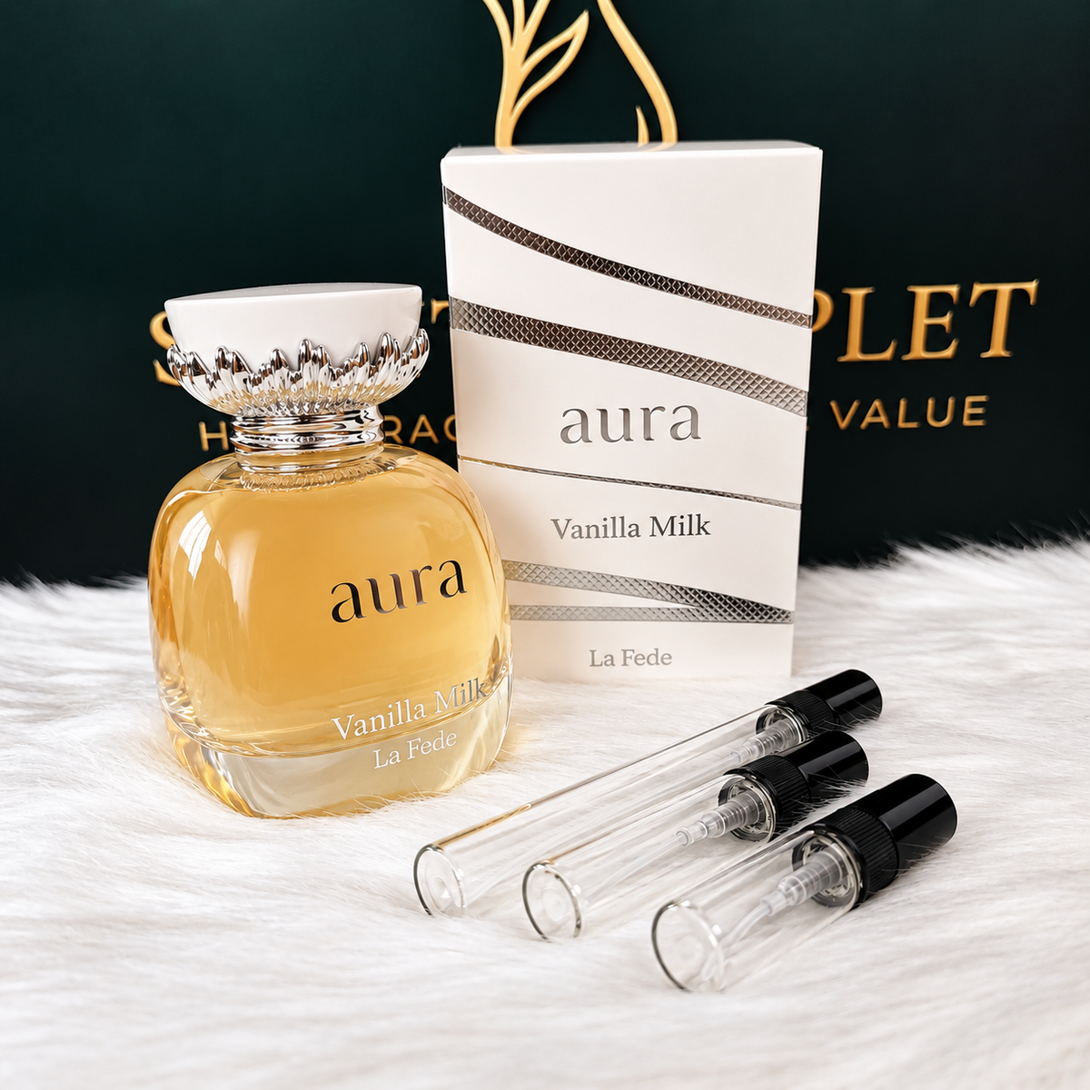 La Fede Aura Vanilla Milk by Khadlaj EDP (Decant)