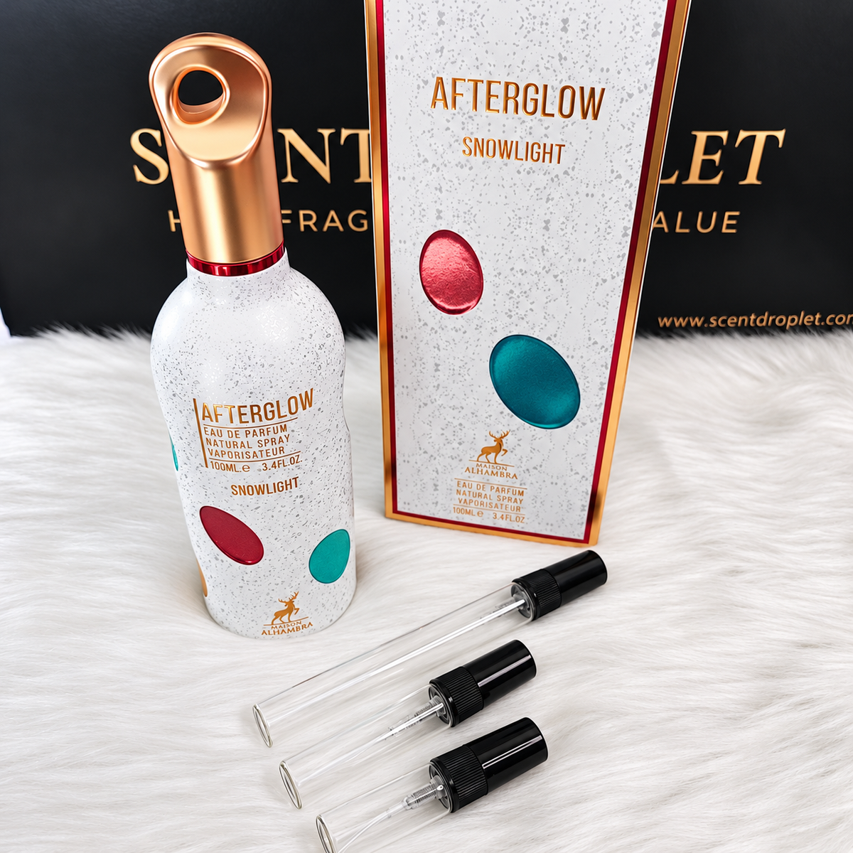Afterglow Snowlight by Maison Alhambra EDP (Decant)