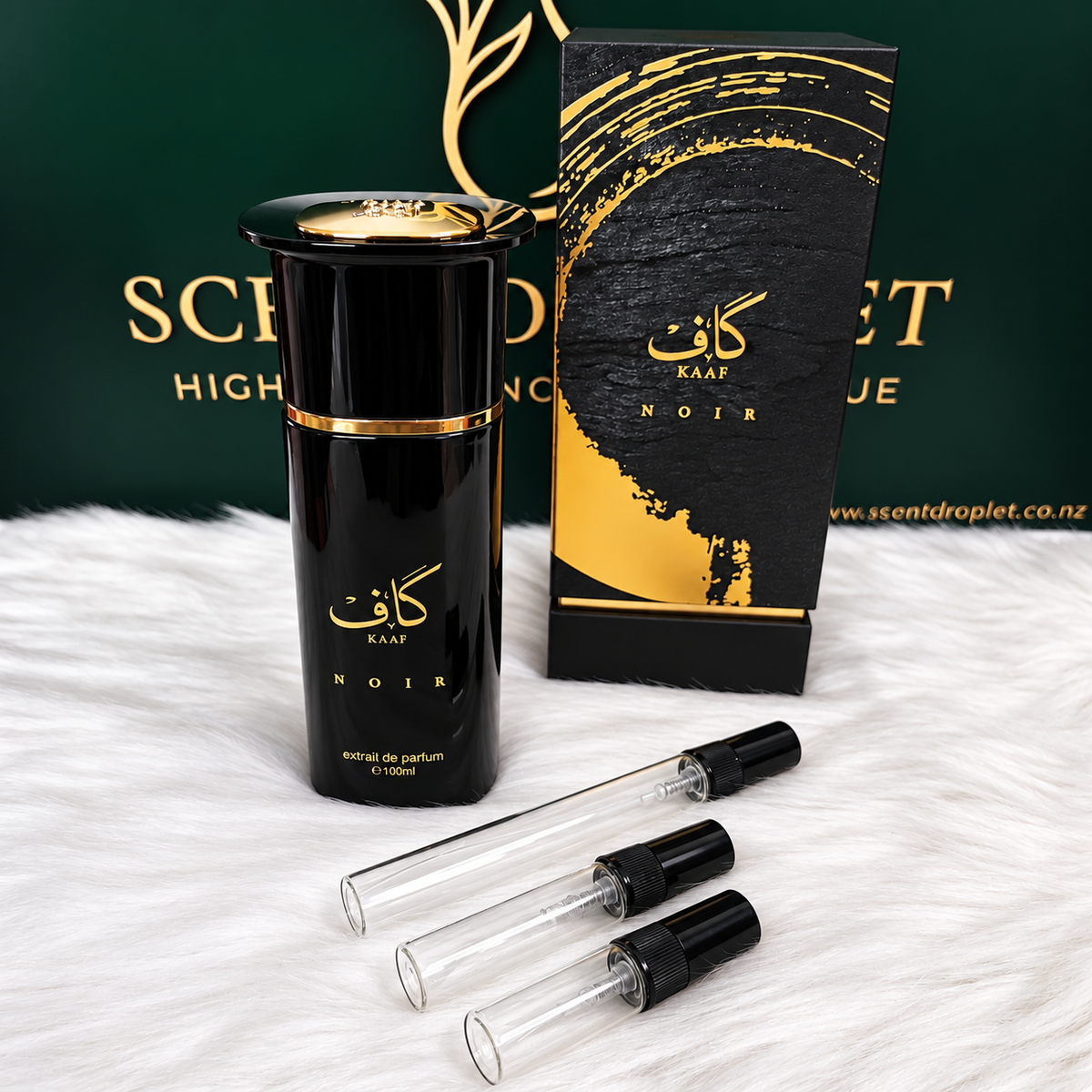 Kaaf Noir by Ahmed Al Maghribi EDP (Decant)
