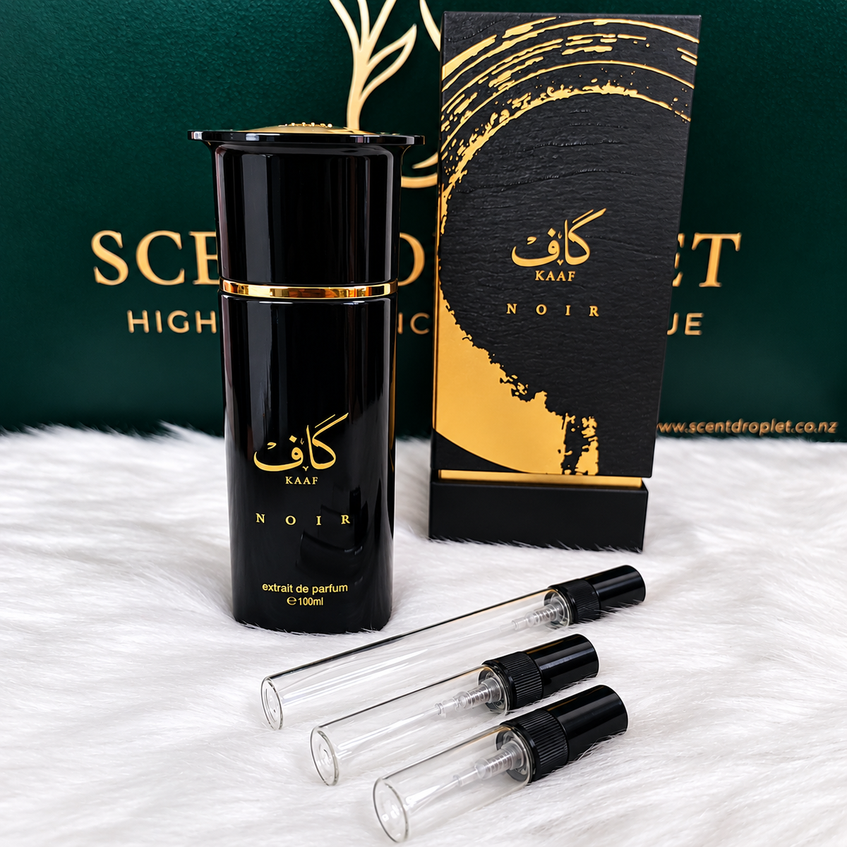 Kaaf Noir by Ahmed Al Maghribi EDP (Decant)
