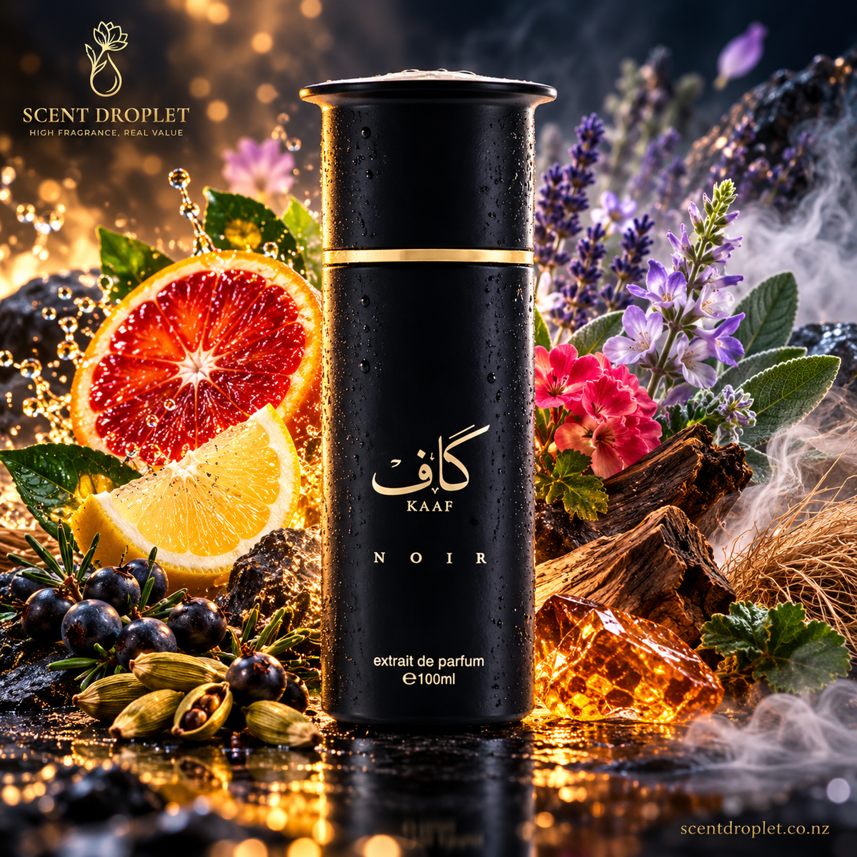 Kaaf Noir by Ahmed Al Maghribi EDP (Decant)