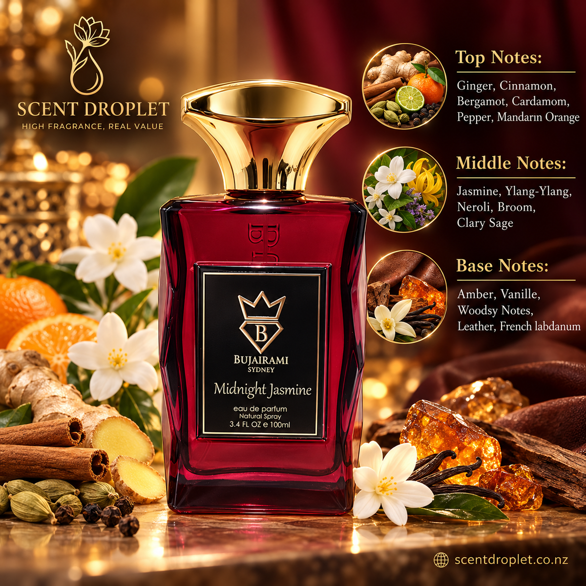 Midnight Jasmine by Bujairami EDP (Decant)