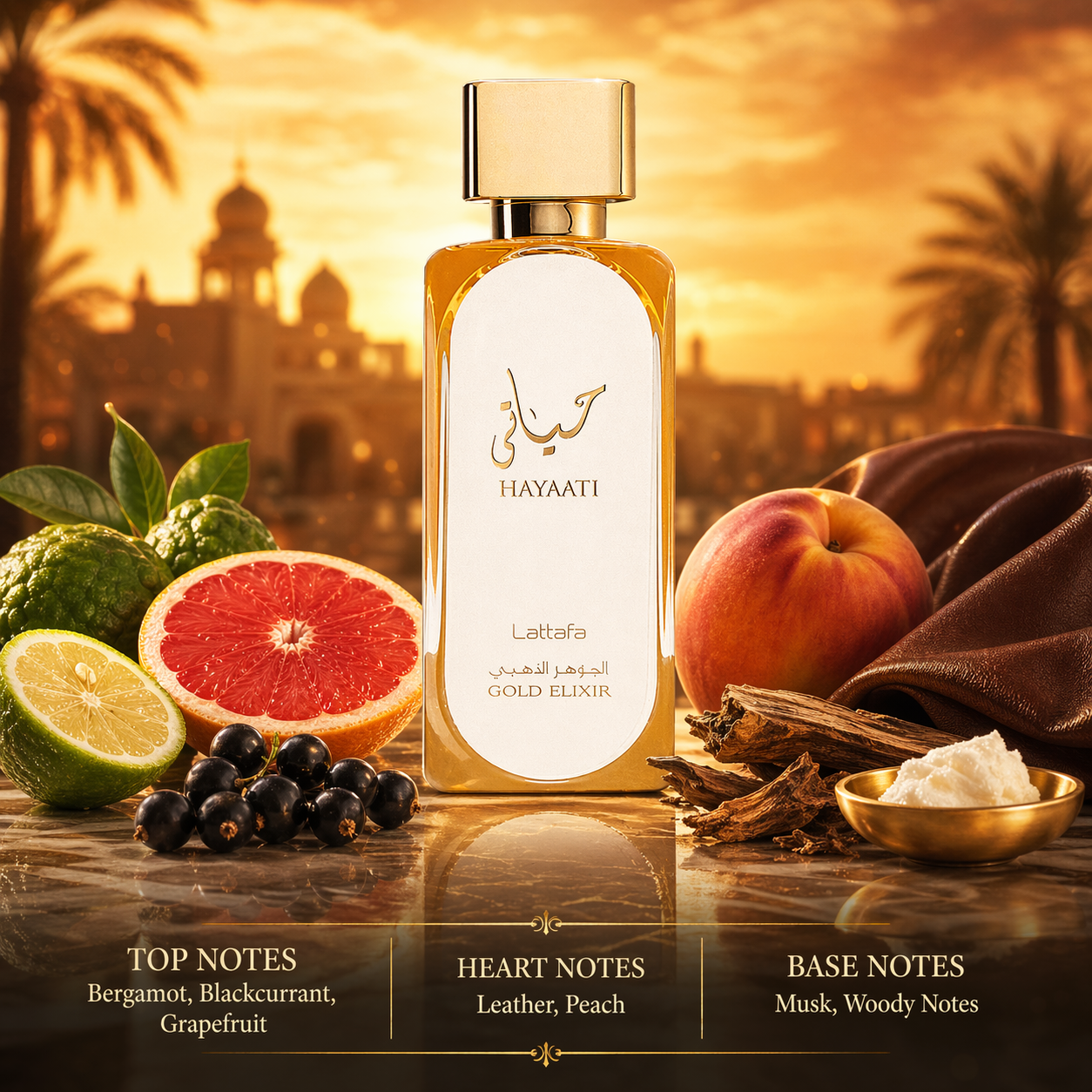 Hayaati Gold Elixir EDP by Lattafa (Decant)