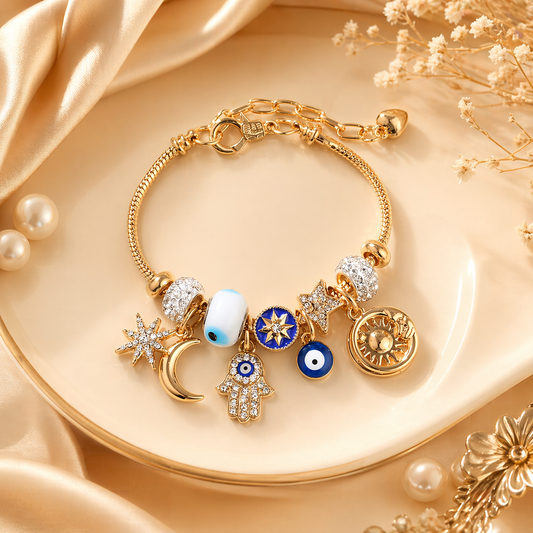Evil Eye Charm Bracelet