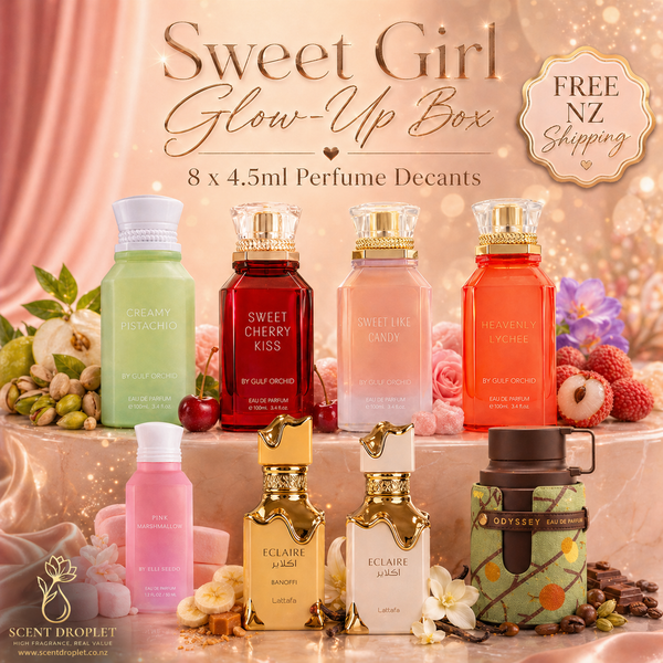 Sweet Girl Glow-Up Box | 8 x 4.5ml Perfume Decants | FREE NZ Shipping