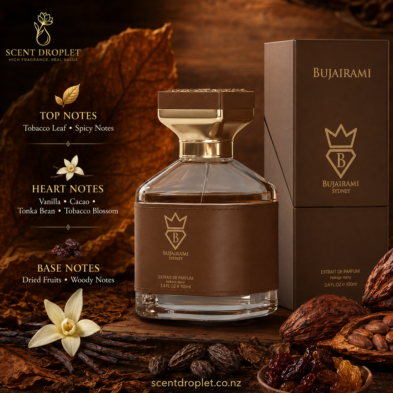 Smokilla by Bujairami Extrait de Parfum fragrance notes