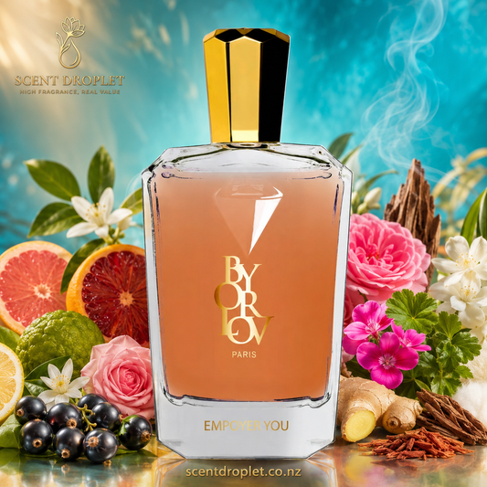 Empower You for Women by Orlov Paris EDP – peach bottle with citrus and florals