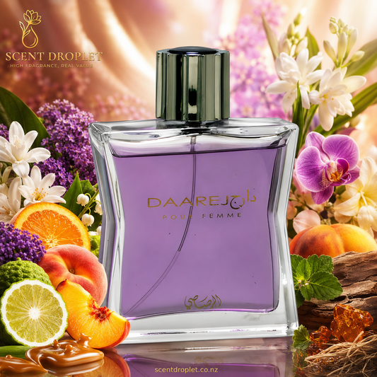 Daarej Woman by Rasasi EDP bottle – Scent Droplet decant