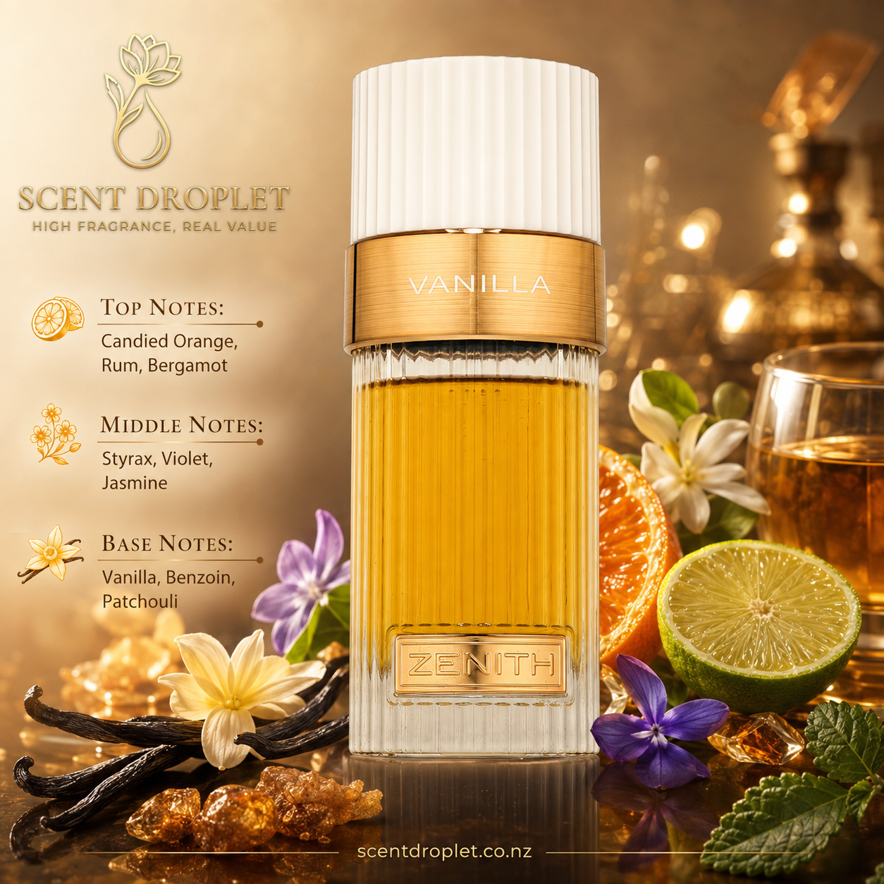 Zenith Vanilla by French Avenue EDP Decant