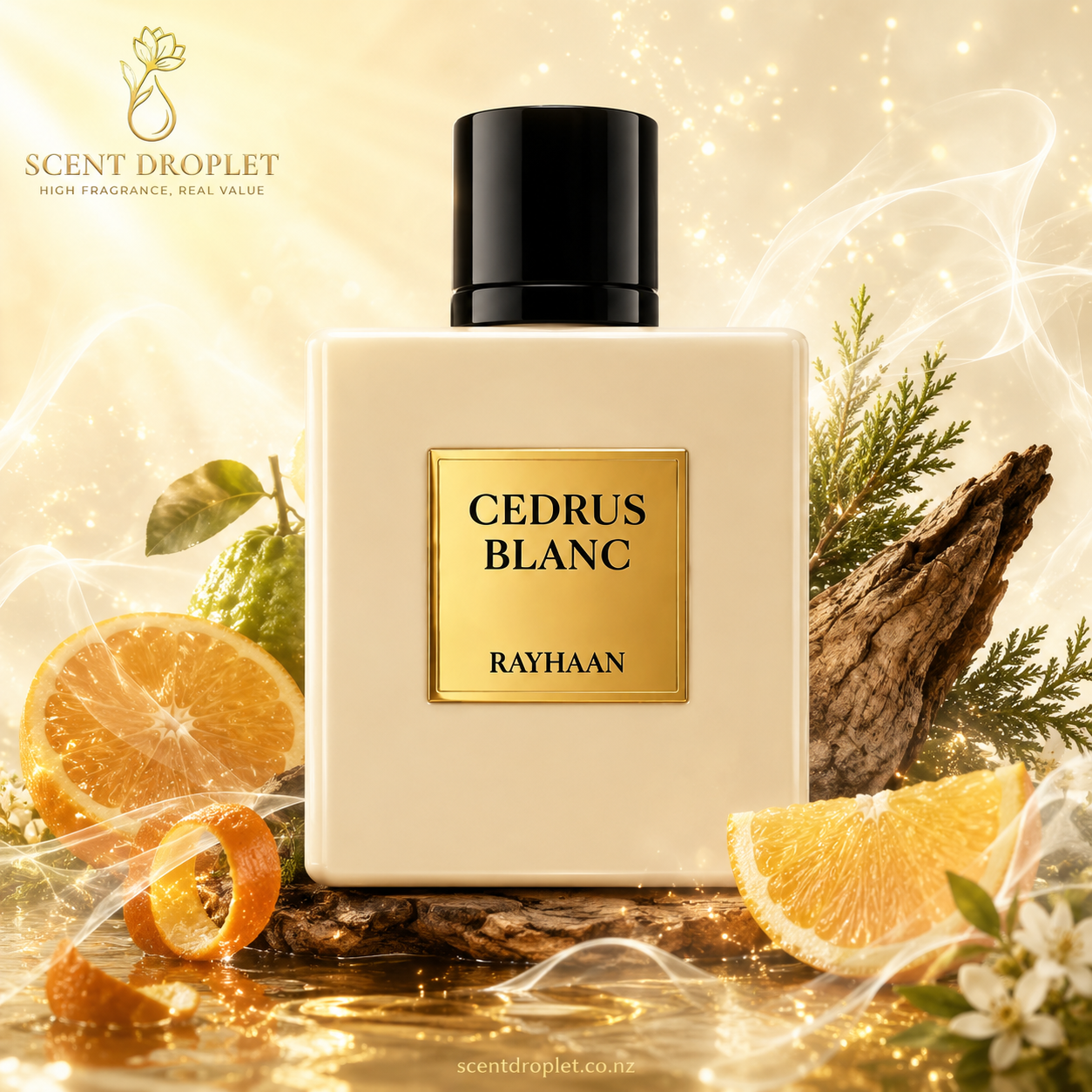 Cedrus Blanc by Rayhaan EDP Decant bottle