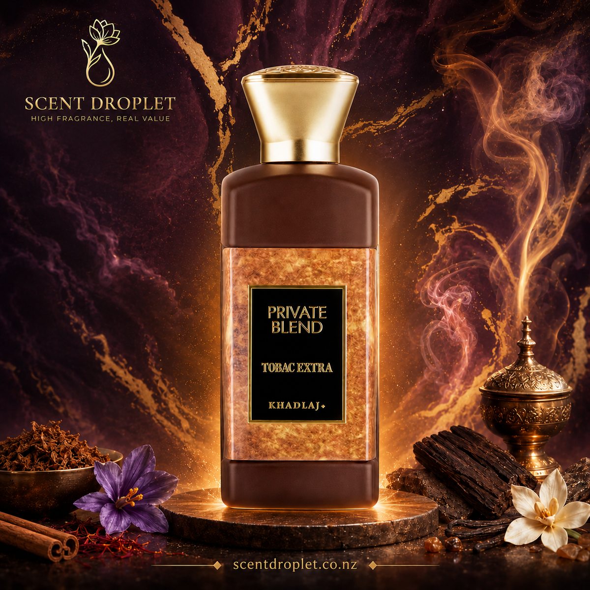 Tobac Extra by Khadlaj Private Blend bottle