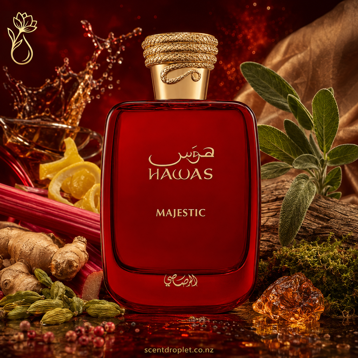 Hawas Majestic by Rasasi EDP bottle