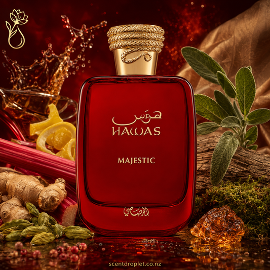 Hawas Majestic by Rasasi EDP bottle