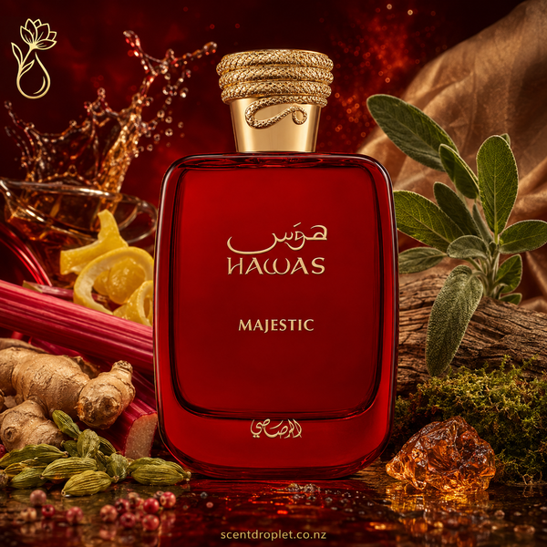 Hawas Majestic by Rasasi EDP bottle