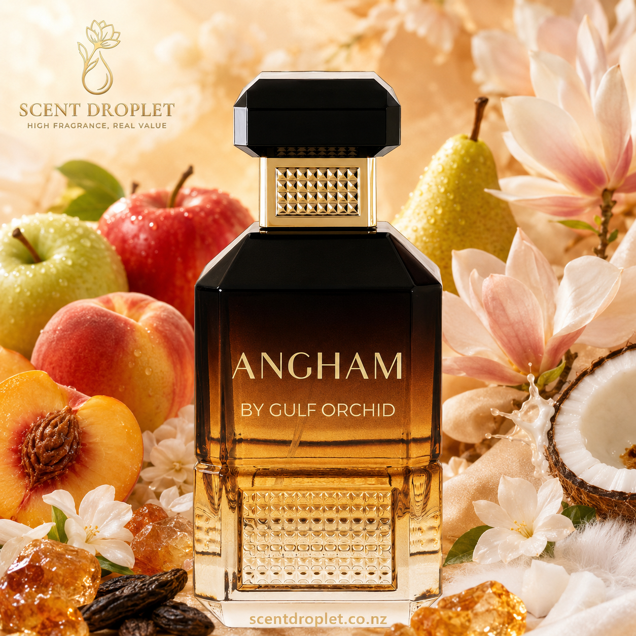 Angham by Gulf Orchid EDP – Special Import bottle with fruits and florals