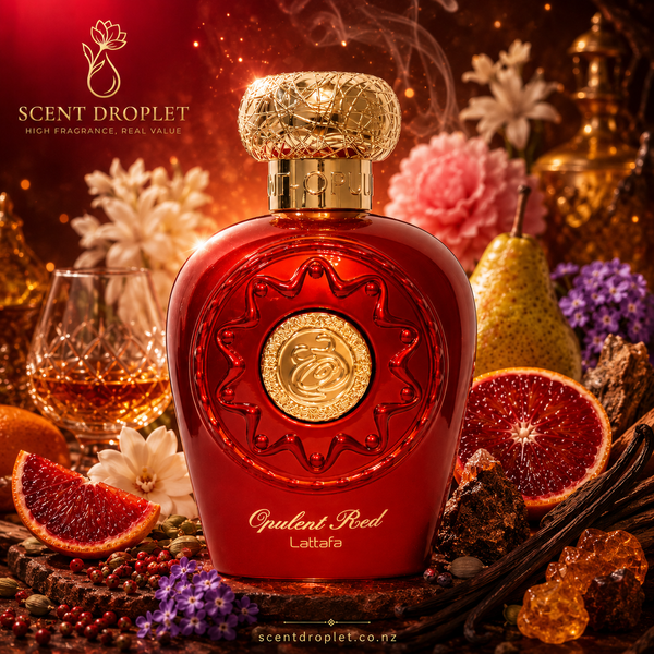 Opulent Red by Lattafa Eau de Parfum bottle