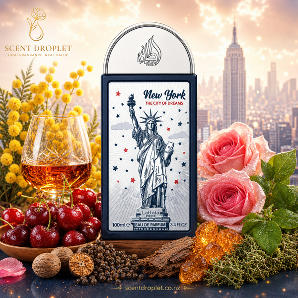 New York The City Of Dreams by Lattafa Eau de Parfum bottle