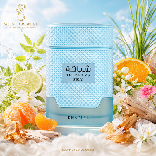 Shiyaaka Sky by Khadlaj Eau de Parfum bottle