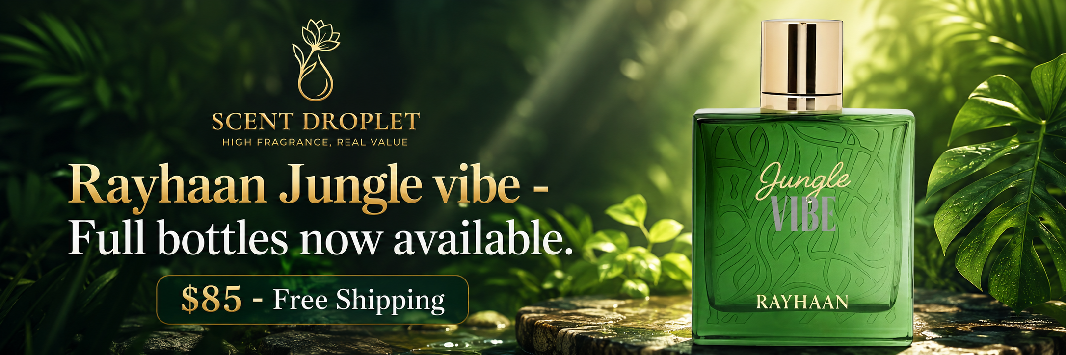 Jungle Vibe by Rayhaan Eau de Parfum 100ml