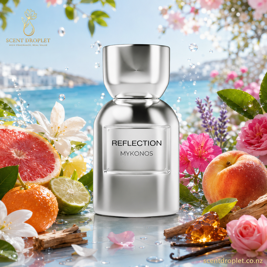 Reflection by Mykonos Extrait - bottle lifestyle