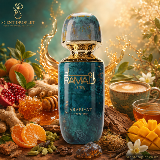 Ramad Earthy by Arabiyat Prestige Extrait bottle